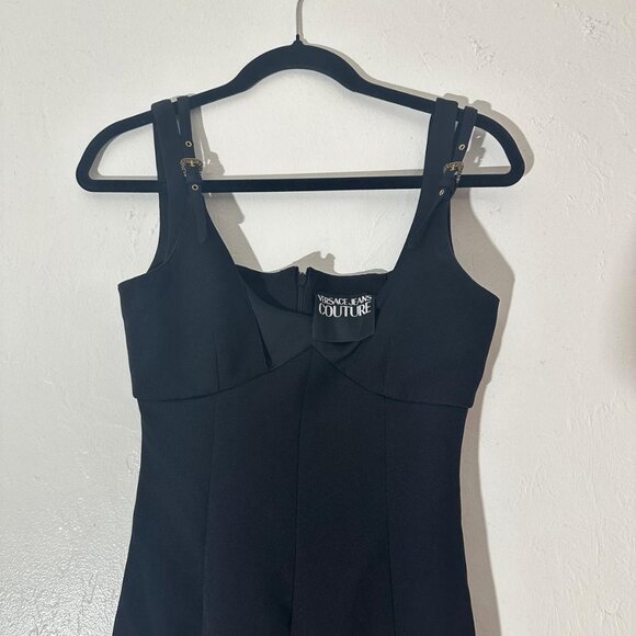 Versace Jeans Couture Cady Belted Strap Dress - Picture 2 of 8